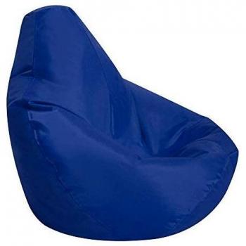 Pouf Gamer Infantil Inclinable Azul - Resistente al Agua - Grande - 69x59x65cm