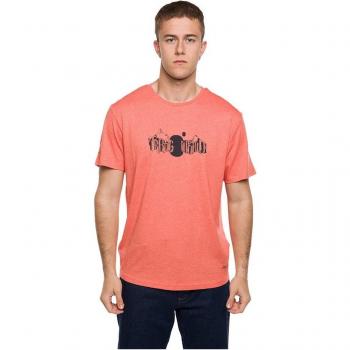 Camiseta de hombre Trangoworld Viento, manga corta, color naranja, talla L