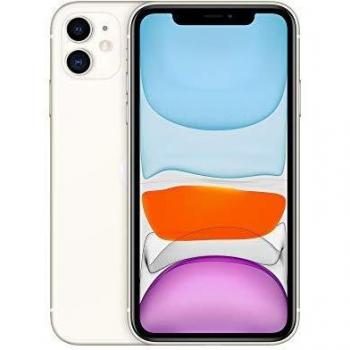 Apple iPhone 11 Blanco de 256GB, Modelo MWM82QL/A, Doble SIM, iOS 13