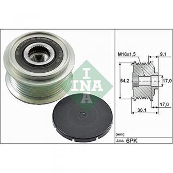 Rueda Libre del Alternador INA 535 0100 10 para Ford Focus