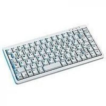 Teclado Compacto CHERRY G84-4100 USB PS/2 Gris Claro