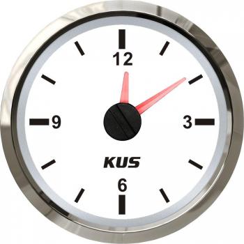 KUS garantizada reloj medidor calibre 12 hours formato con retroiluminación 52mm