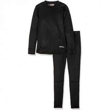 Craft Niños Set JR Base Layer, Black, 134/140