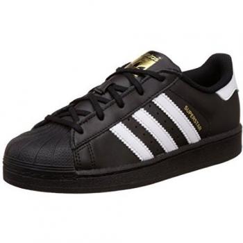 adidas Unisex Kids Superstar C Gymnastics Shoes, Black