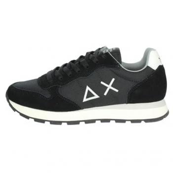 SUN68 Men's Black Nylon Sneakers Size 8 US - Tom Solid Model