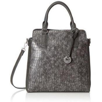 Marco Tozzi 61012, Bolsa de Asa Superior Para Mujer, Gris