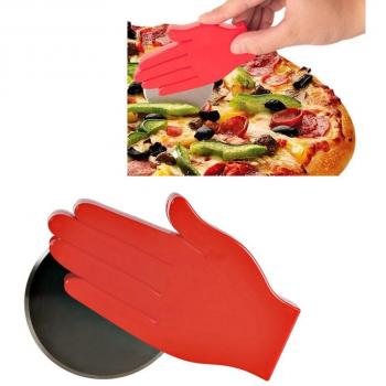 Cortapizza con forma de mano
