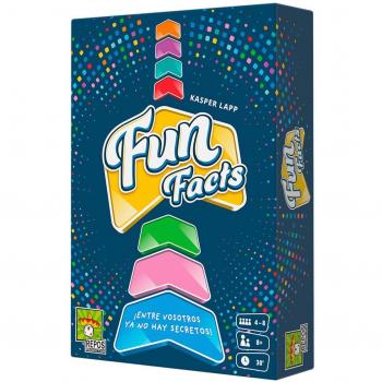 Asmodee Fun Facts Juego de Cartas PEGI 8
