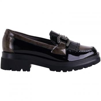 Mocasines de Mujer PITILLOS MOCASIN CONFORT 5360 NEGRO HUMO NEGRO-HUMO
