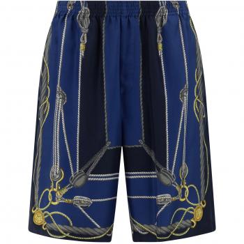 Versace Men's Blue Casual Shorts Size M