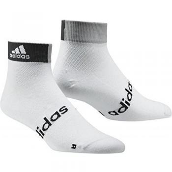 adidas R L Ankle T1P - Calcetines unisex, color blanco / negro, talla 37-39
