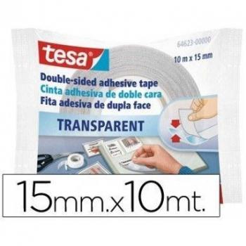 Tesa - Cinta doble cara 10 mt x 15mm