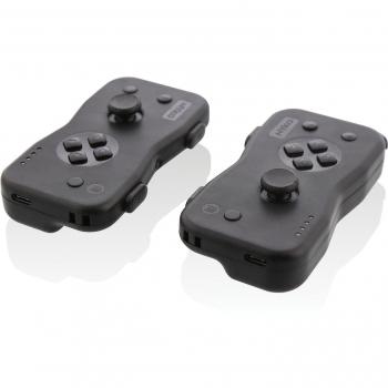 NYKO 87240 Dualies Motion Controller Set for Nintendo Switch (Black)