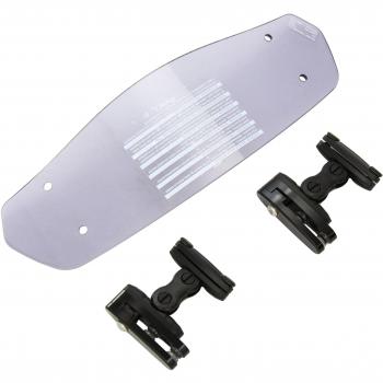 Puig 6375H Visera Multiregulable, con Pinza, 325 x 102 mm, Color Ahumado