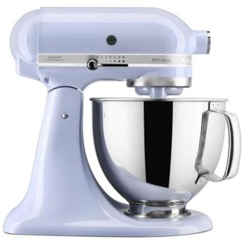 Batidora Amasadora KitchenAid Artisan 5KSM125 - Robot de Cocina con Cabezal Inclinable, 4,8 L, Color Crema Lavanda
