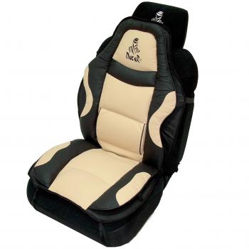 Dakar 0310271 seatcover Racing, color negro/beige