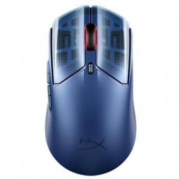 Ratón Gaming Inalámbrico HyperX Pulsefire Haste 2 S Azul Marino, 26000 DPI, Ultra-Ligero 64g, Batería de 120h, Sensor Óptico