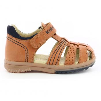 Sandalias de Niño Kickers Platiback Camel EU 25