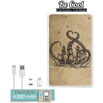 Becool® - Batería Externa Power Bank 4000 mah + Gratis 1 cable USB-MicroUsb