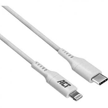 ACT Cable de carga USB-C a Lightning 1 metro, certificado MFI AC3014