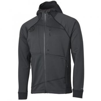 Chaqueta Sakket 2.0 Ternua para hombre, color negro, con forro polar en gris (M)