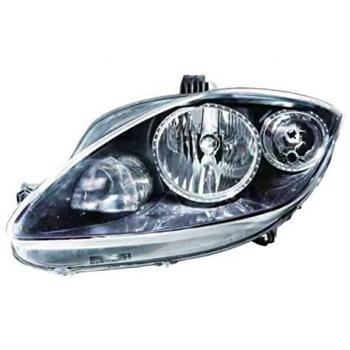 Faro Principal Derecho Eléctrico Fondo Negro Black Mask H7+H1 para Seat Altea (04-) - Recambio Nuevo IPARLUX 11854362