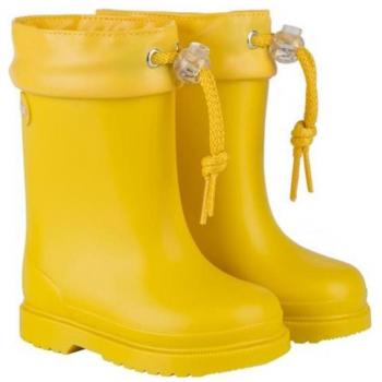 Botas de Agua Igor para Niños con Cuello Ajustable, Fabricadas en España, Modelo Chufos Varios W10100 Amarillo