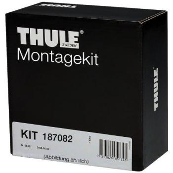 Kit de Montaje Thule 187082 para Portaequipajes de Techo, incluye 4 Piezas Fixpoint EVO