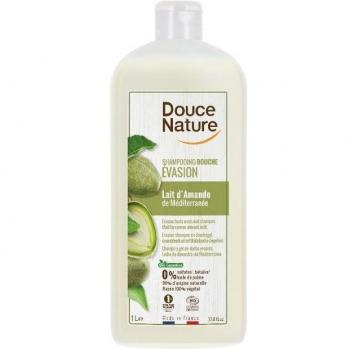 Douce Nature Champú Gel Ducha Almendra 1 Litro Bio
