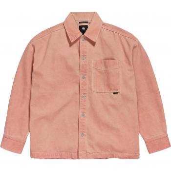 G-Star Boxy Fit Shirt - Rainbow Light Dusty Rose Gold