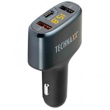 Technaxx E-Lighter y USB Car Charger con Salida USB 2.4A, protección contra sobrecorriente y sobretemperatura TX-134 Encendedor electrónico sin Llama