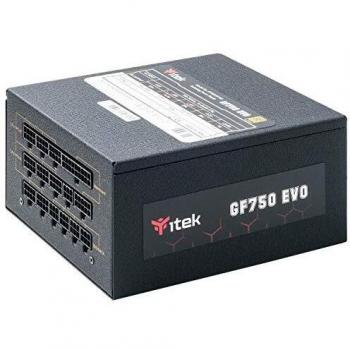 Alimentador ITEK GF750 EVO 750W ATX Modular 80 Plus Gold con Ventilador FDB de 12cm y Protección PFC Activa