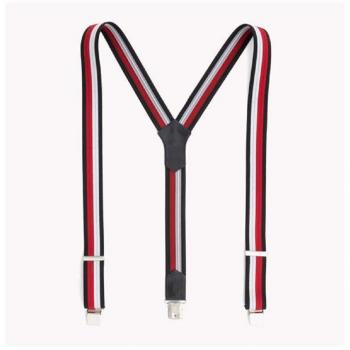 Tommy Hilfiger AM0AM04937 - TH Braces Giftbox Hombre color: Azul/Rojo talla: Talla única
