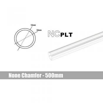 Tubo de Enlace PETG Bitspower 12/10mm, Transparente 50cm - Sin Chaflán