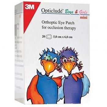 Opticlude Kids Mini Eye Patches with Prints 5x6 cm, 30 Units