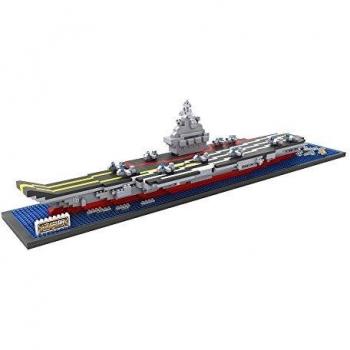 LoZ 9390 - Kit de construcción minimizada. Diamond Block. Portaaviones. 1300 piezas.