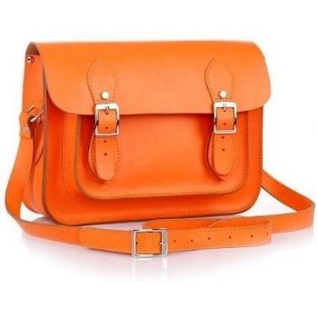 Wooster - Bolso estilo cartera de Piel para mujer naranja