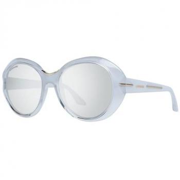 Longines® Women's Gray Round Sunglasses LG0012-H 5524X