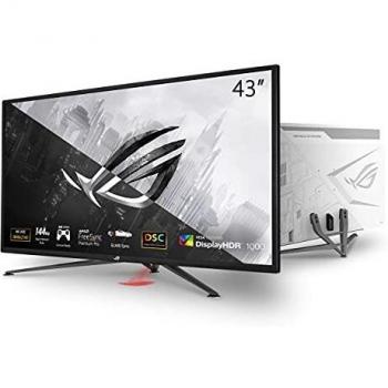 ASUS ROG Strix XG43UQ 43 LED UltraHD 4K 144Hz FreeSync Premium Pro DisplayHDR 1000 HDMI DisplayPort USB Hub