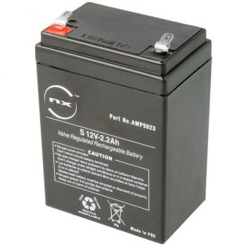 Batería Plomo 12V 2,2Ah AGM 70x47x99mm