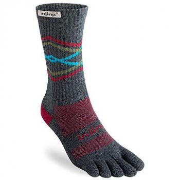Calcetines Injinji Midweight Crew Gris Unisex