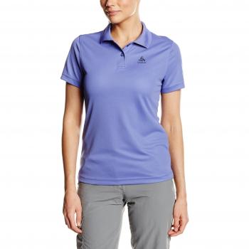 Odlo – Polo de Manga Corta para Mujer Malaga, Mujer, Color Morado - Perlado, tamaño XS