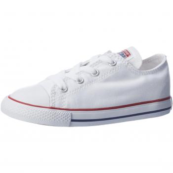 Converse Chuck Taylor All Star Low-Top Sneakers for Kids - White Fabric