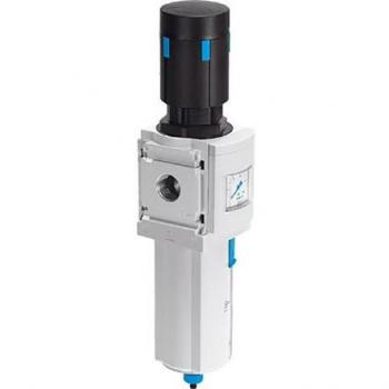 Festo G1/4 Compressed Air Filter Regulator 0.5-12bar 2500l/min 40µm with Manual Drain