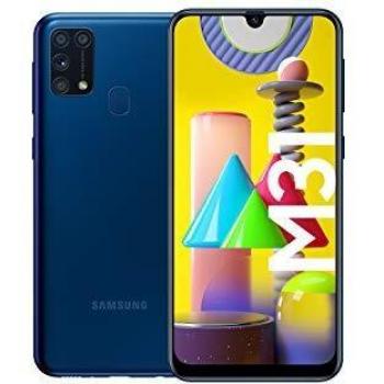Samsung Galaxy M31, 6GB RAM, 64GB Almacenamiento, Dual SIM, Color Azul (SM-M315F)