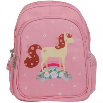 A little lovely Company Backpack: Horse, Rosa, Medium