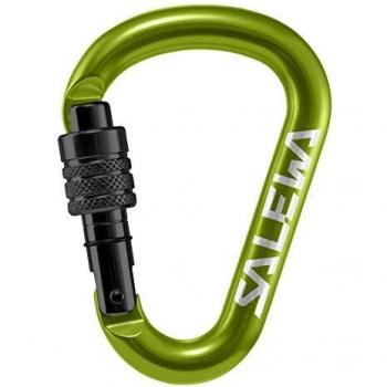SALEWA Hms Screw G2, Carabiner Unisex Adulto, Verde