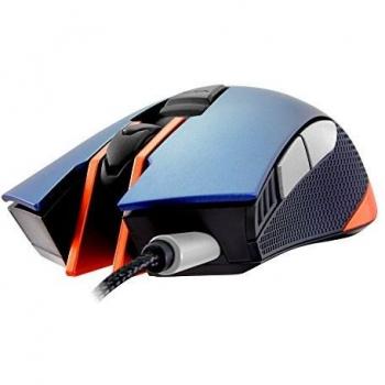 Cougar 550M USB Óptico 6400DPI Azul, Naranja - Ratón