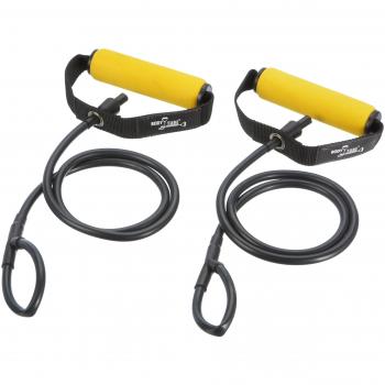 Dittmann Boot-Camp Body Tube - Elásticos para tonificar los músculos, Color Amarillo