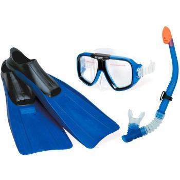 Intex 55957 - Set de buceo profesional, talla 38-40